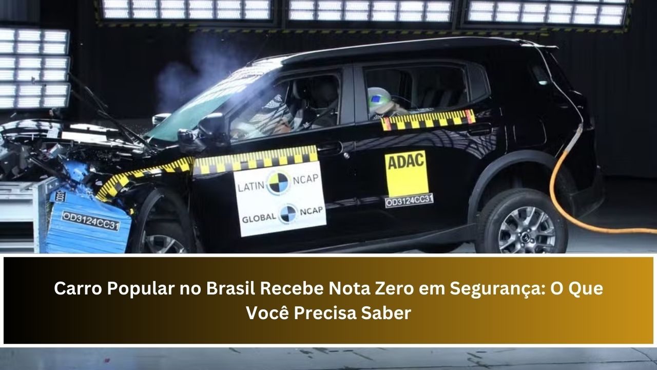 Carro Popular no Brasil Recebe Nota Zero em Segurança: O Que Você Precisa Saber