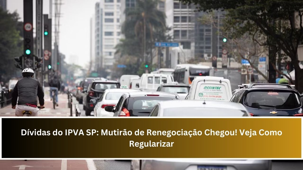 Dívidas do IPVA SP: Mutirão de Renegociação Chegou! Veja Como Regularizar