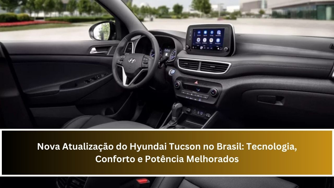 Nova Atualização do Hyundai Tucson no Brasil: Tecnologia, Conforto e Potência Melhorados